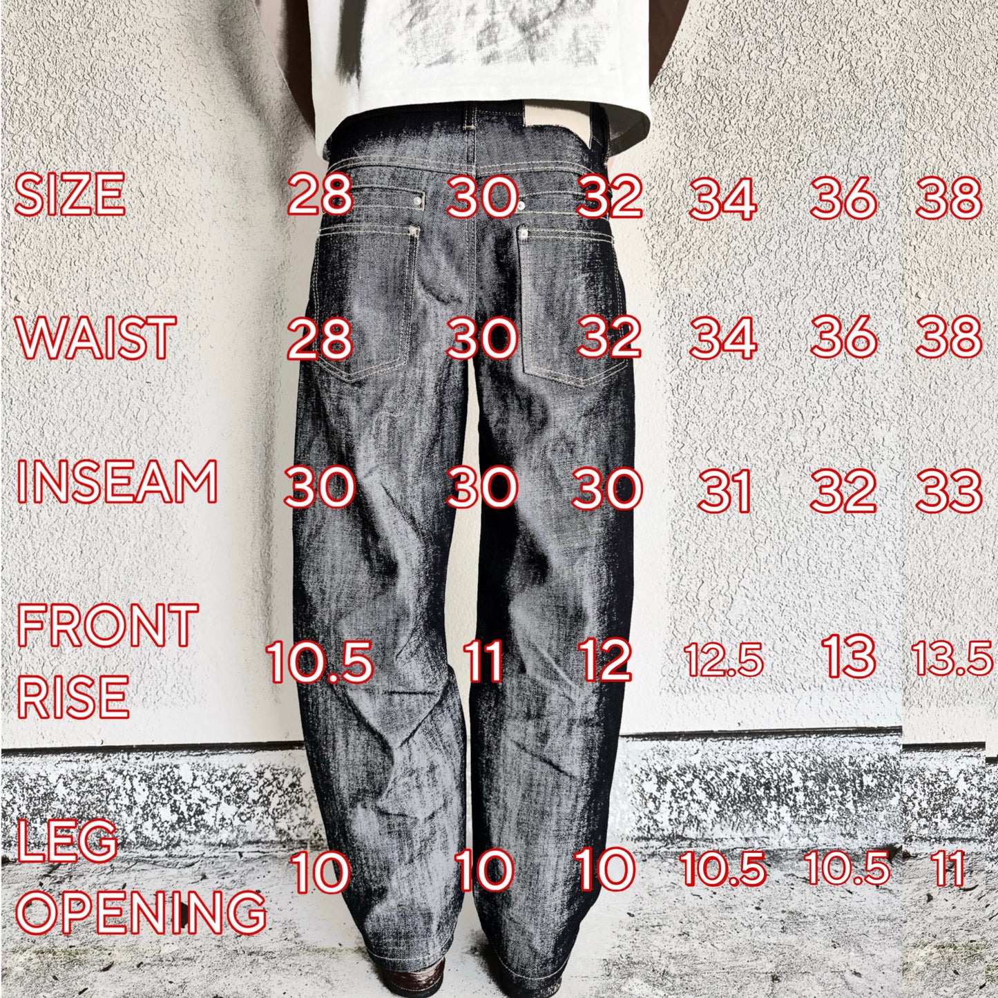 Charcoal Selvedge Denim