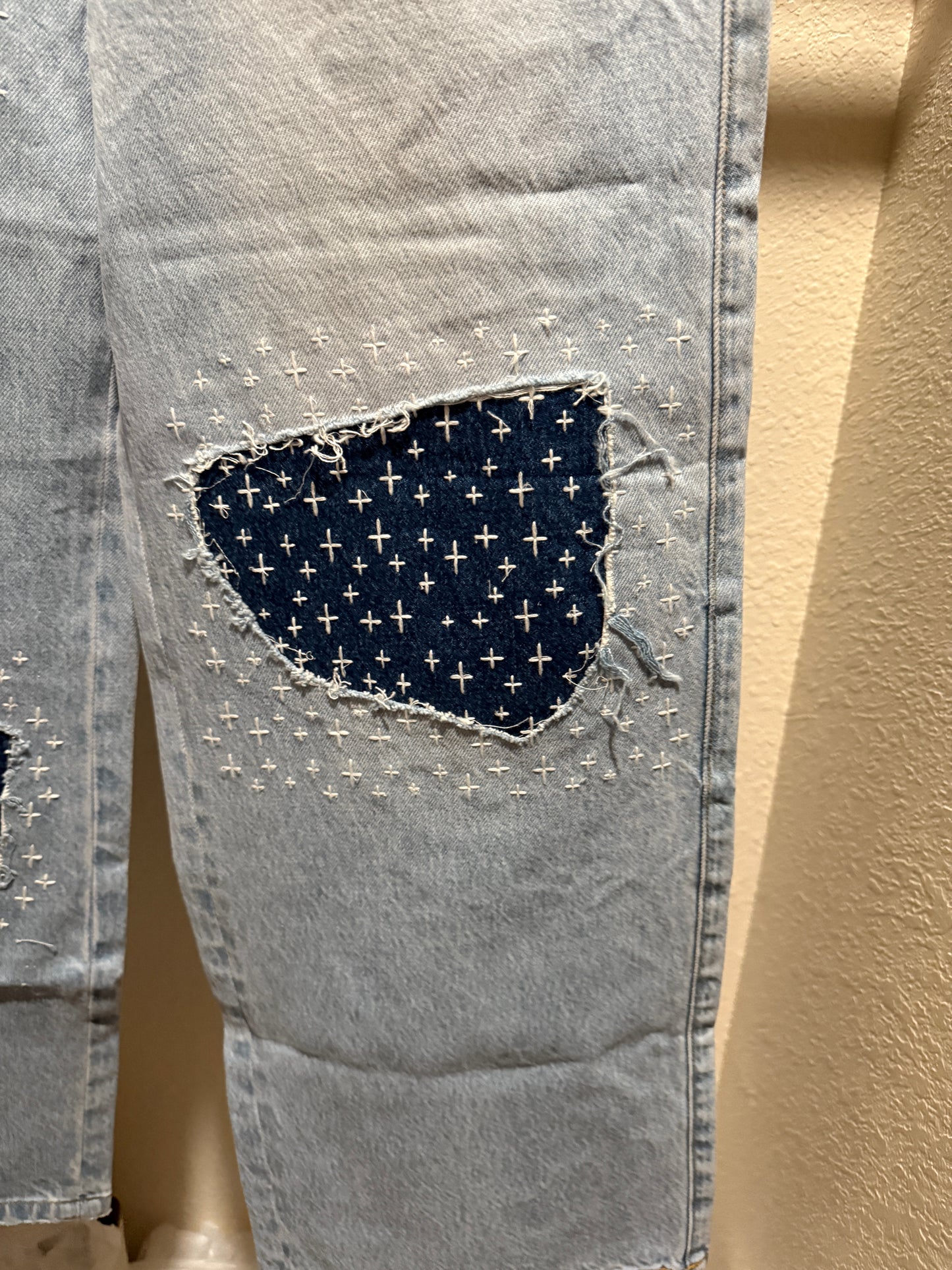 “Sashiko” Denim Sample