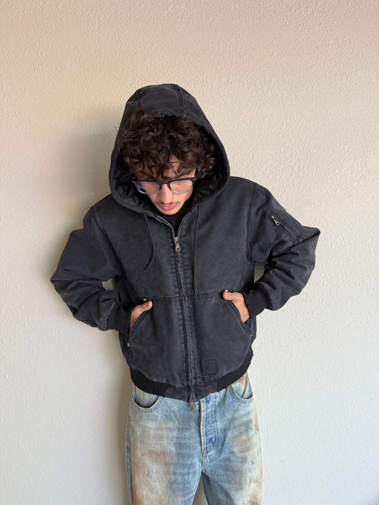 Distressed Workwear Jacket