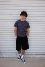 Navy Striped Tee