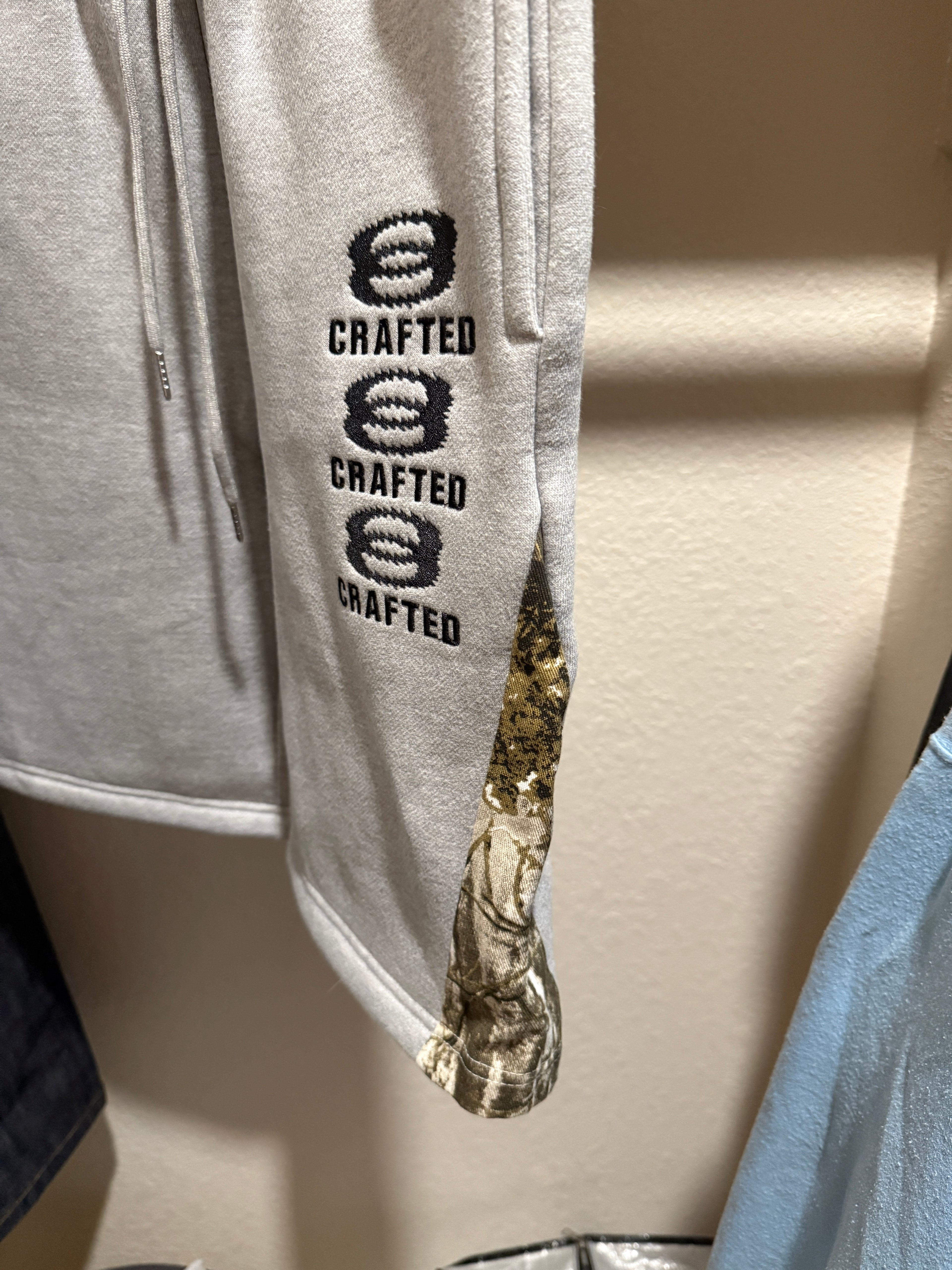 Double Waist Camo Sweatshorts