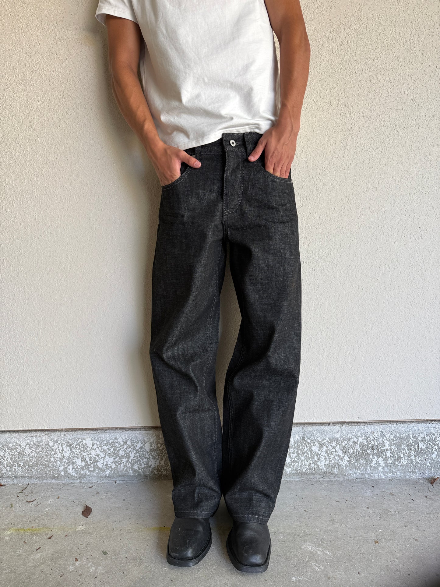 Charcoal Selvedge Denim