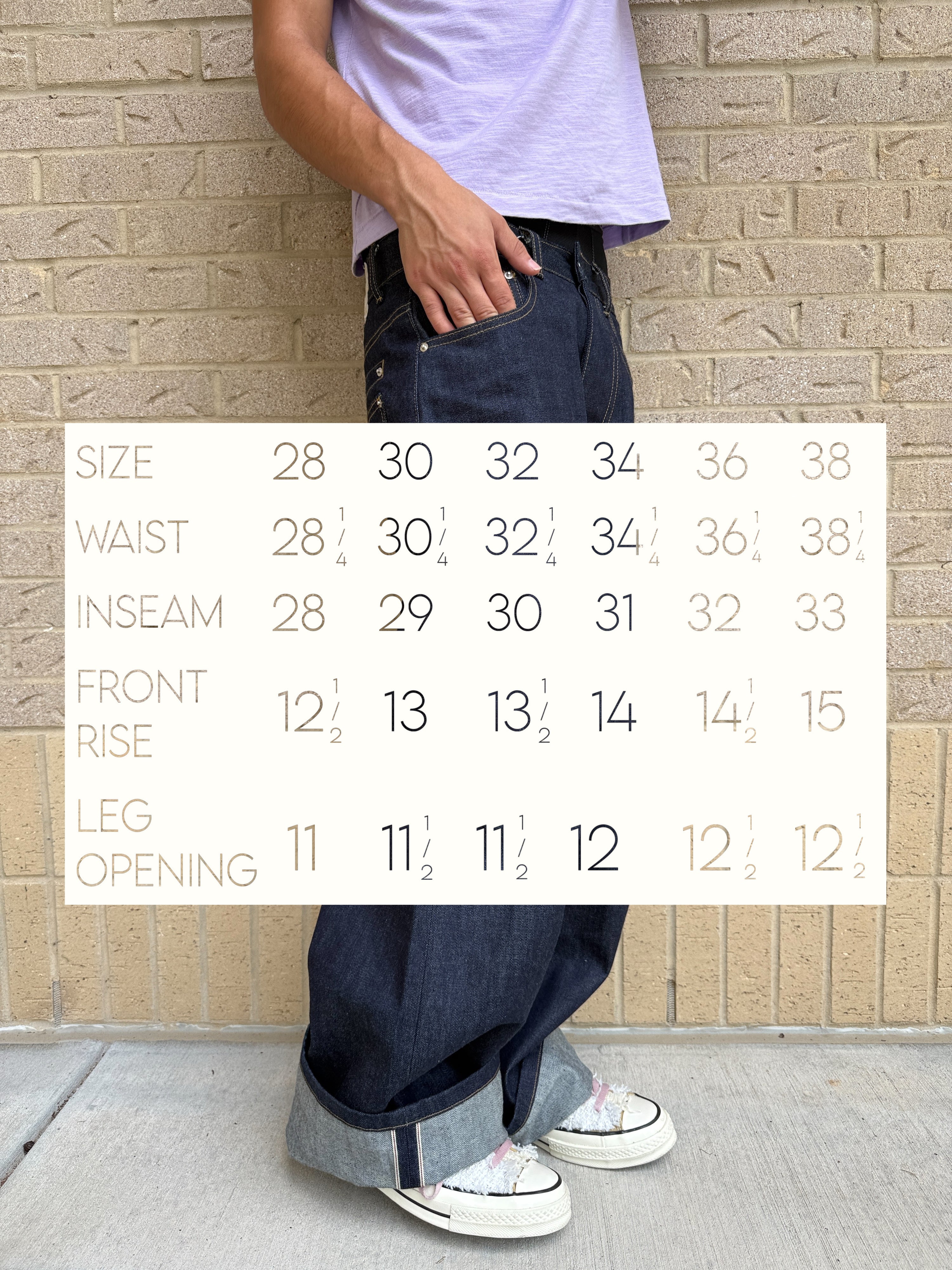 Cream Selvedge Denim V2