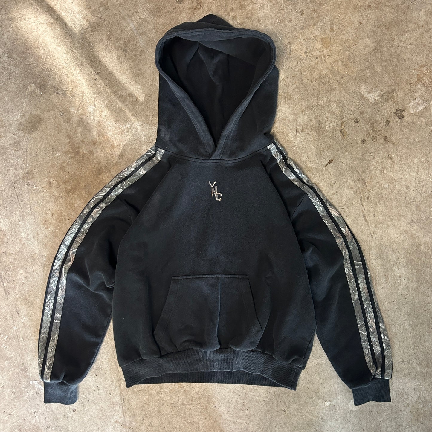 CAMOUFLAGE STRIPE HOODIE