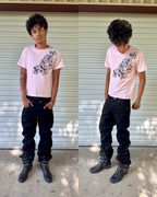 Jet Black Selvedge Bootcut Denim