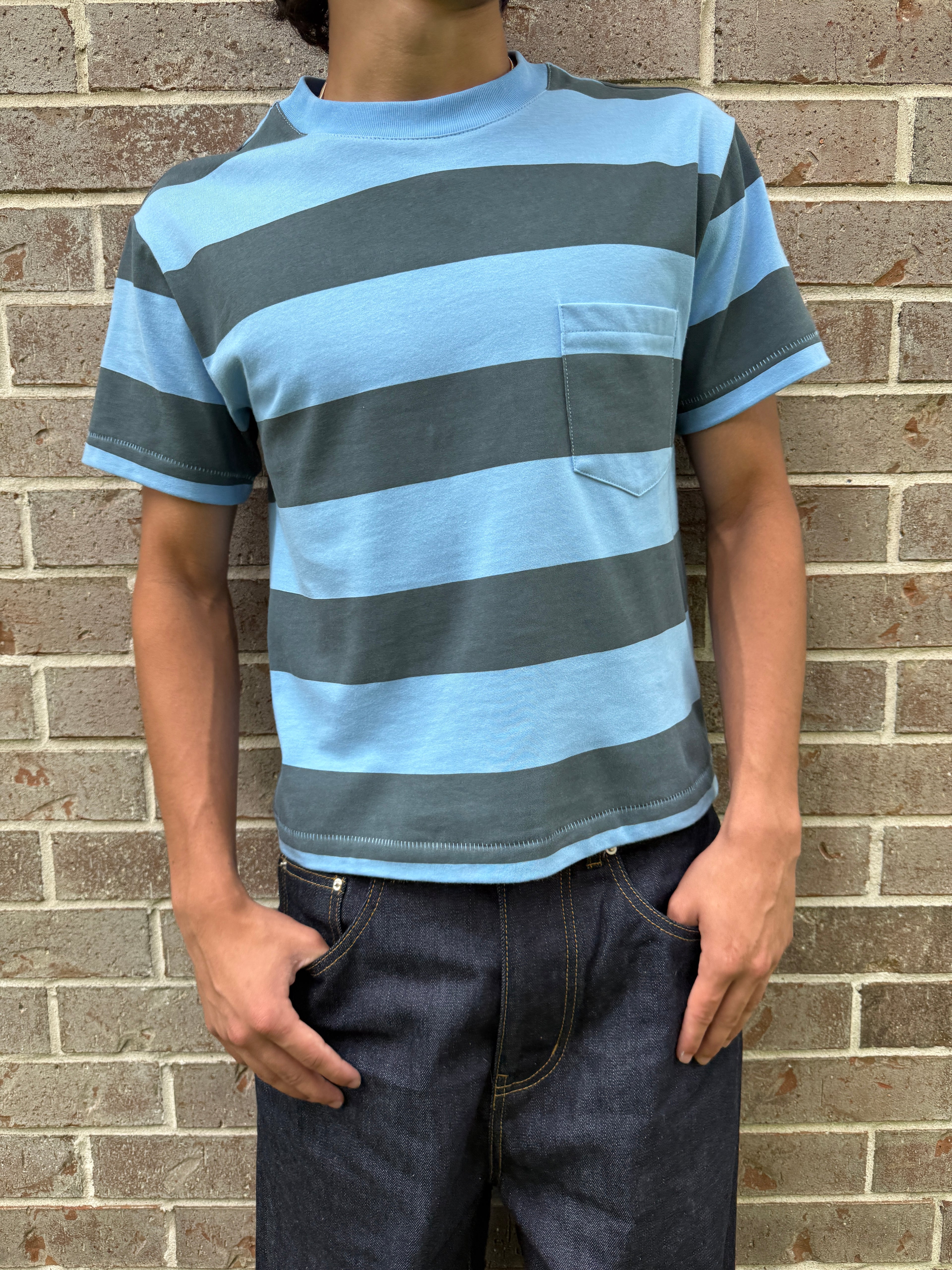Blue Striped Tee