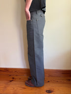 Grey Canvas Pants