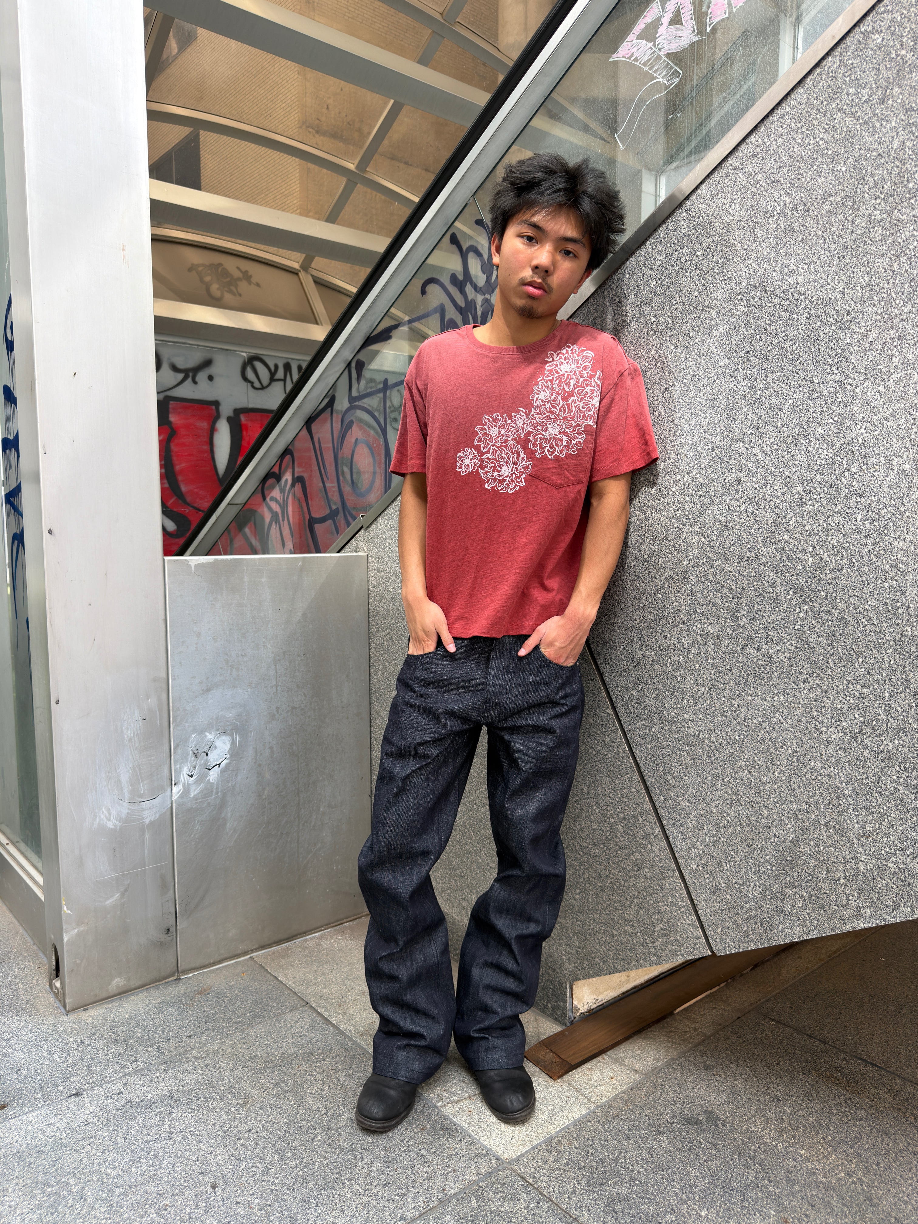 Raw Indigo Selvedge Bootcut Denim