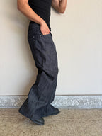 Slubbed Indigo Loose Fit Selvedge  Denim