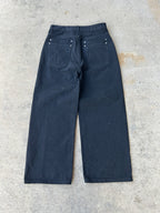 Jet Black Selvedge Denim