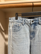 Blue Striped Denim V1 Sample