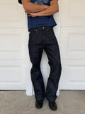 Raw Indigo Selvedge Bootcut Denim