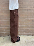 Brown Canvas Pant V2