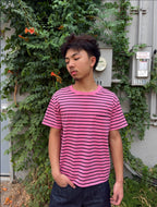 Pink Striped Tee
