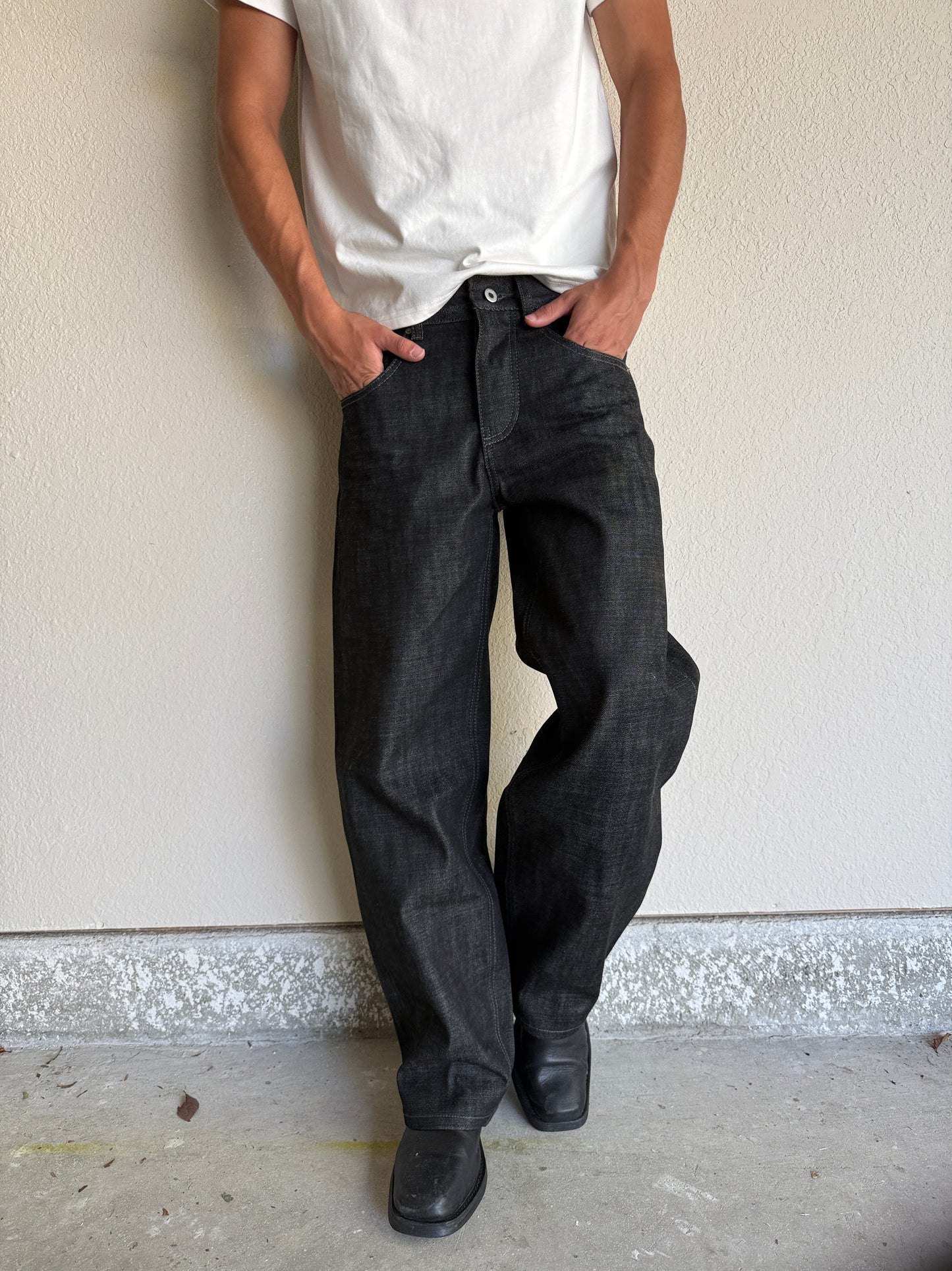Charcoal Selvedge Denim