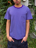 Purple Striped Tee