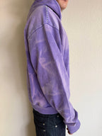 Non-Distressed Purple Sunfaded Hoodie