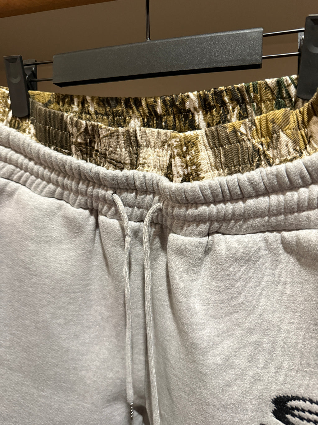 Double Waist Camo Sweatshorts