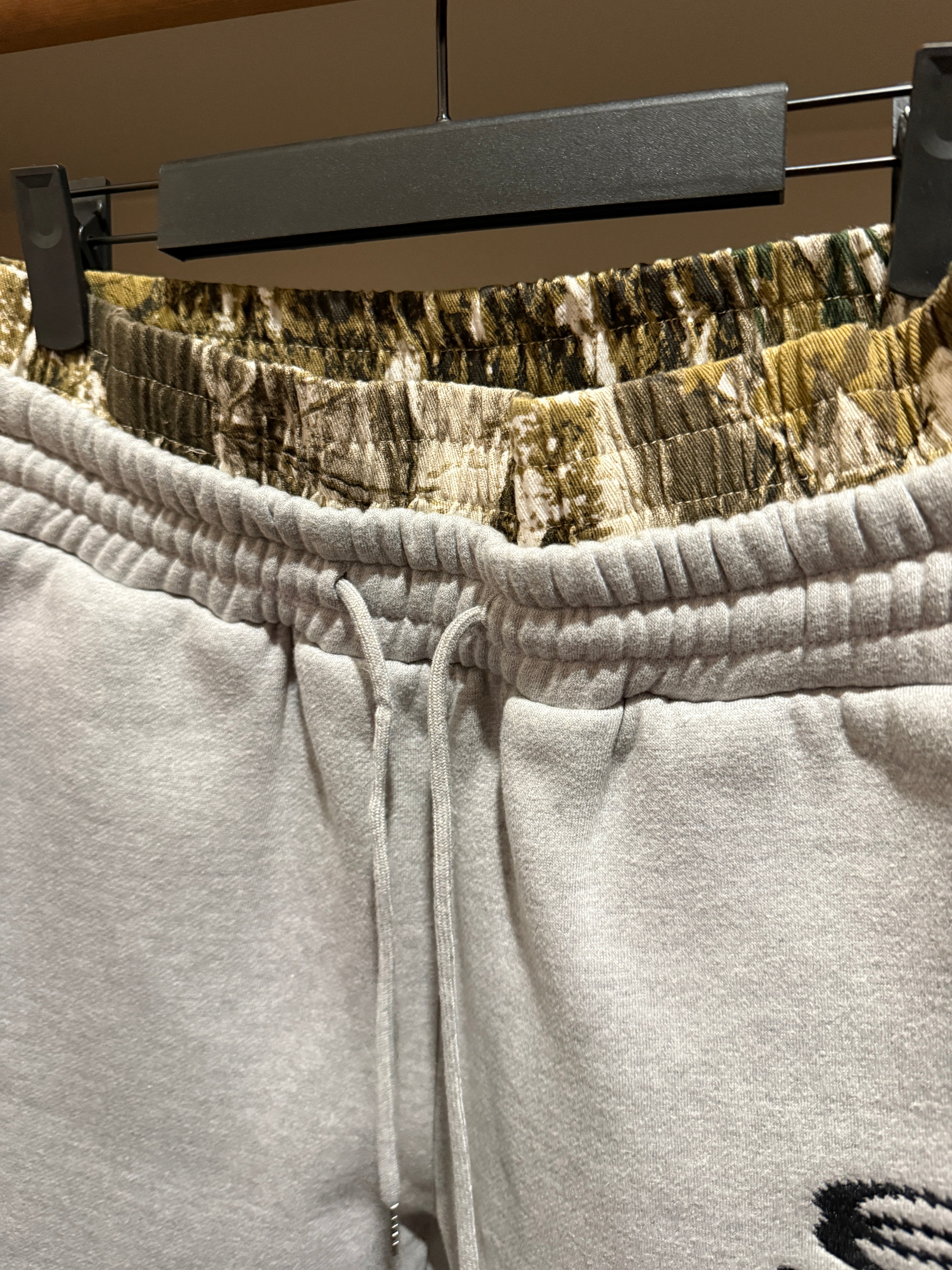 Double Waist Camo Sweatshorts