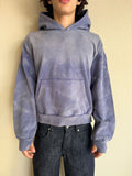 Non-Distressed Light Blue Sunfaded Hoodie