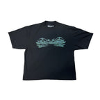 CRAFTED BLACK BIG LOGO TEE