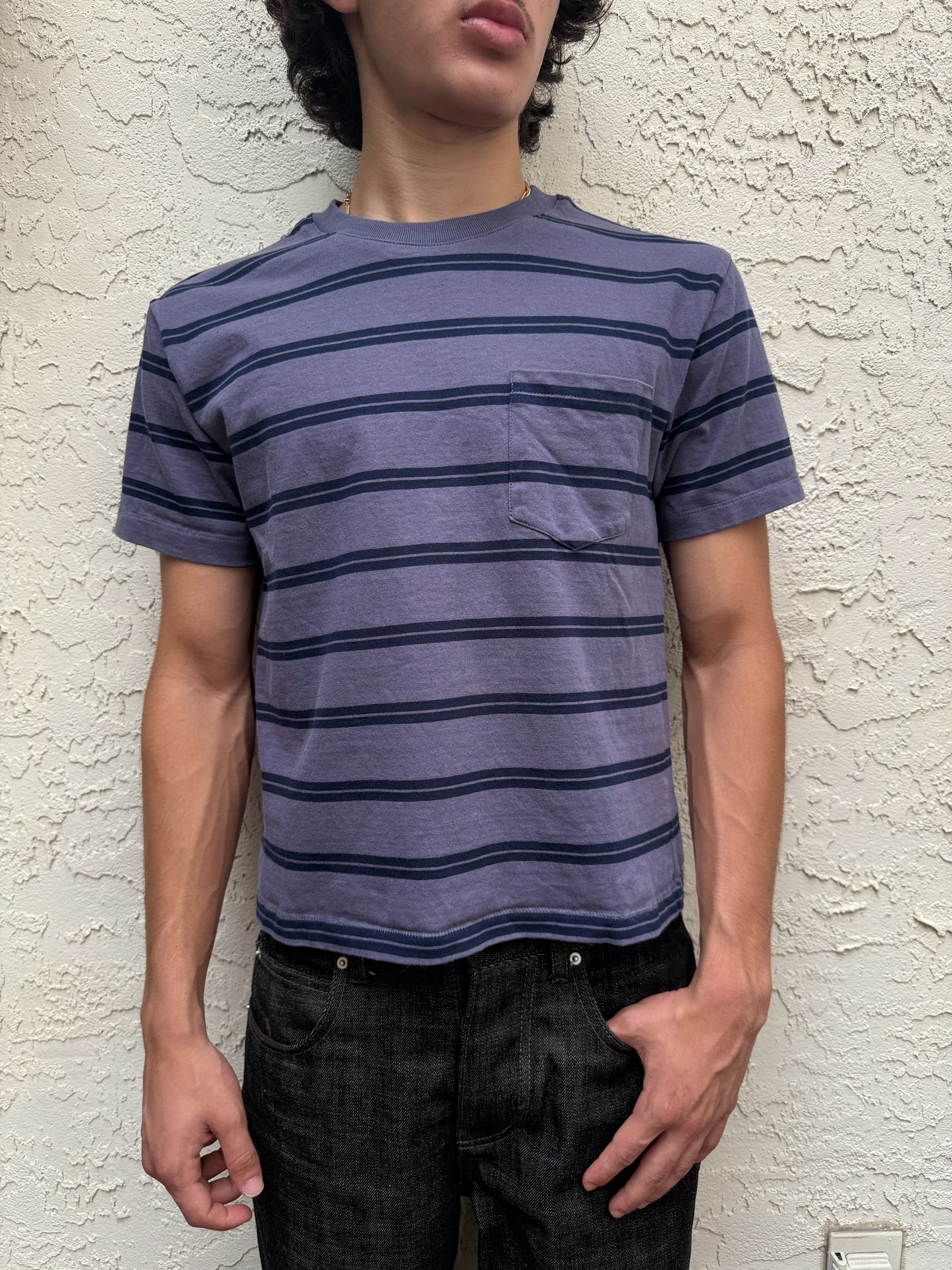 Amethyst Striped Tee