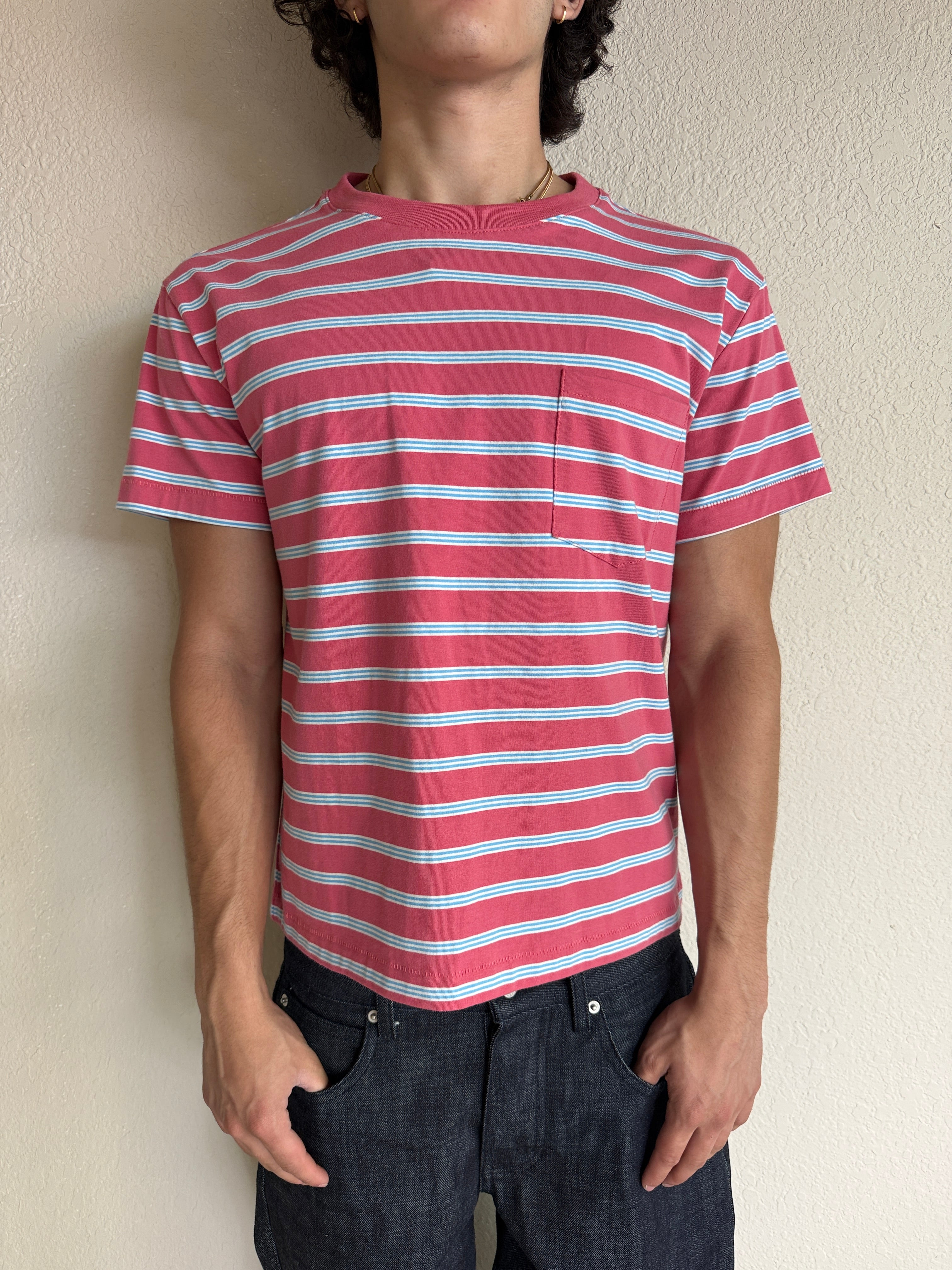 Pink Striped Tee