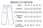 Sand Wash Bootcut Denim