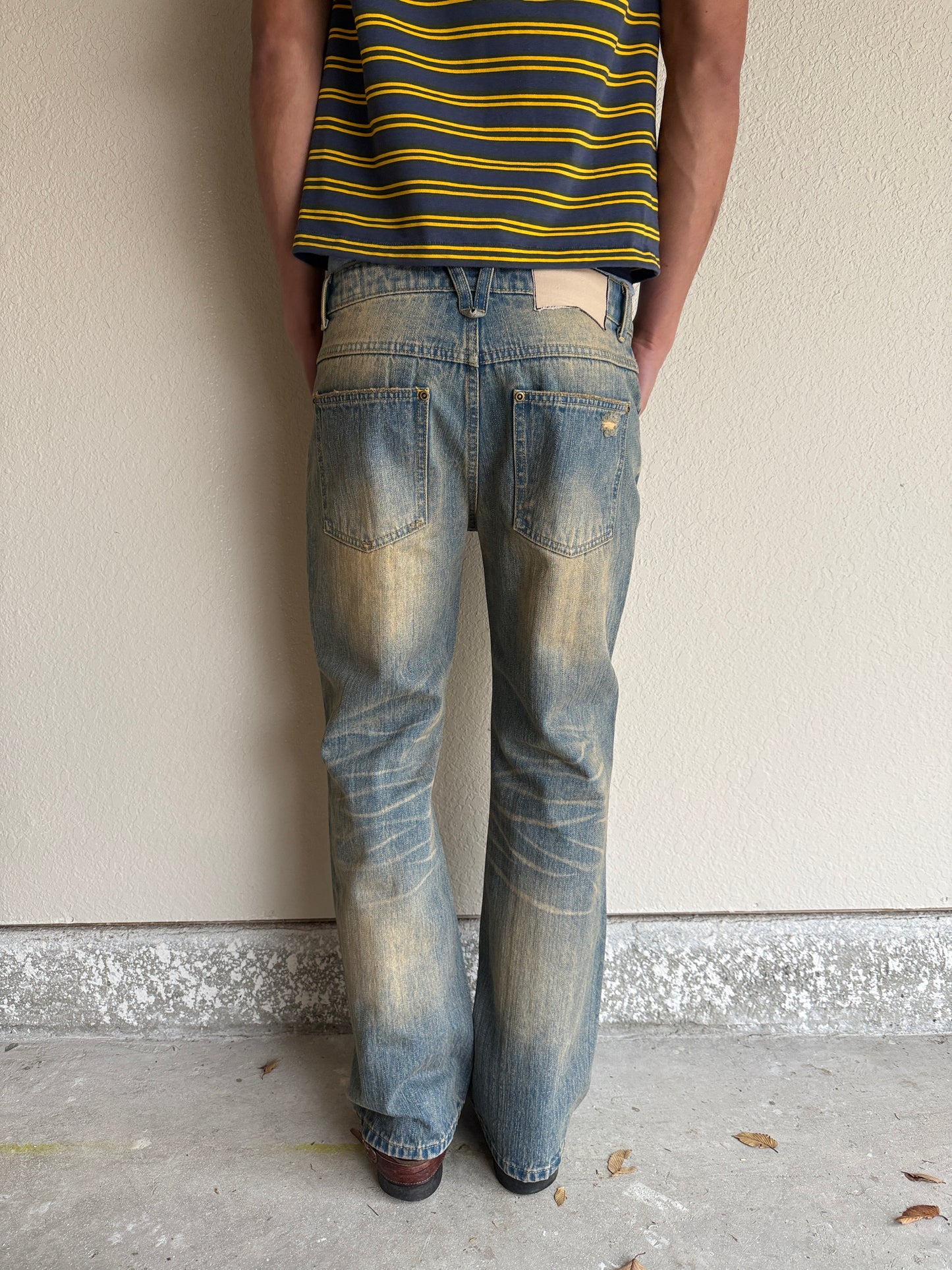 Sand Wash Bootcut Denim