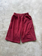 Faded Red 3/4 Shorts