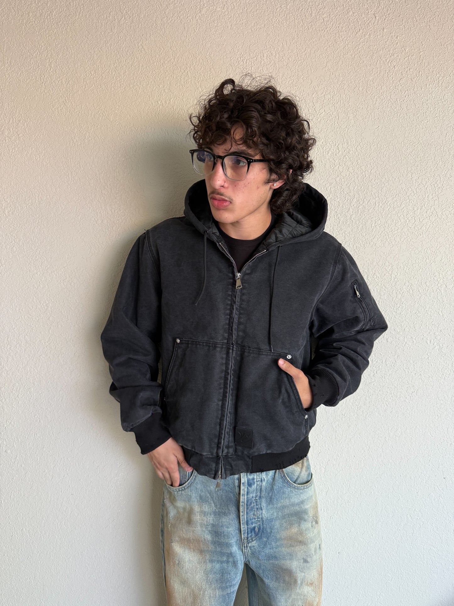 Distressed Workwear Jacket