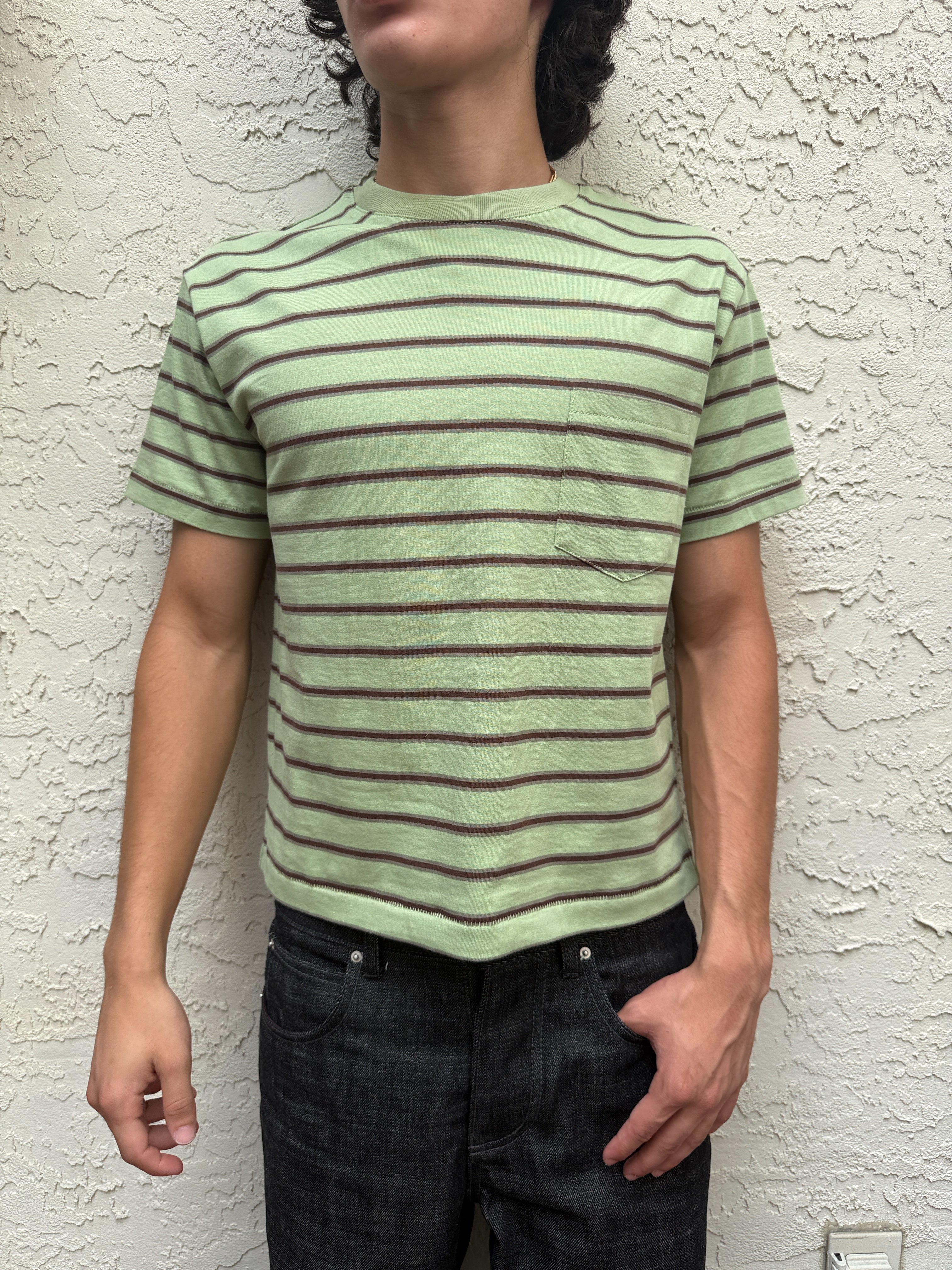 Mint Striped Tee