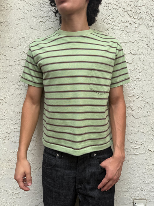 Mint Striped Tee