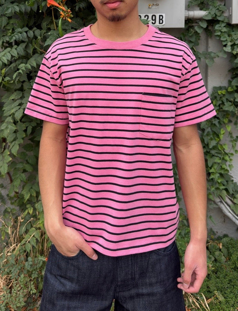 Pink Striped Tee