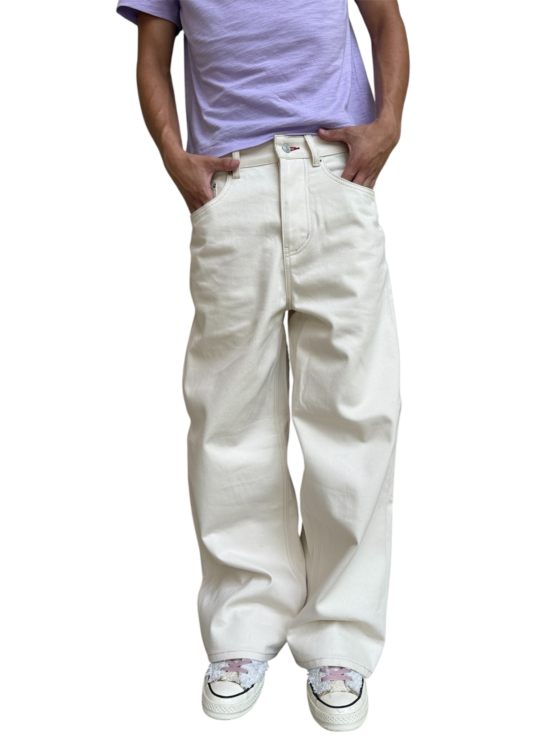 Cream Selvedge Denim V2