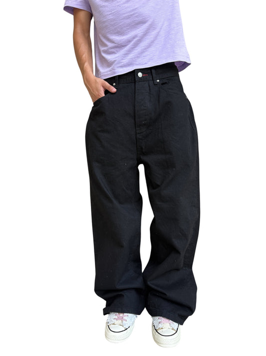 Jet Black Selvedge Denim V2